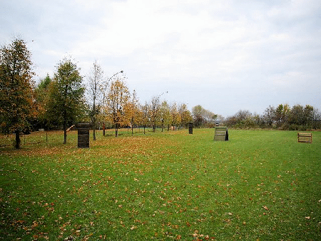 �bungsgel�nde im Herbst